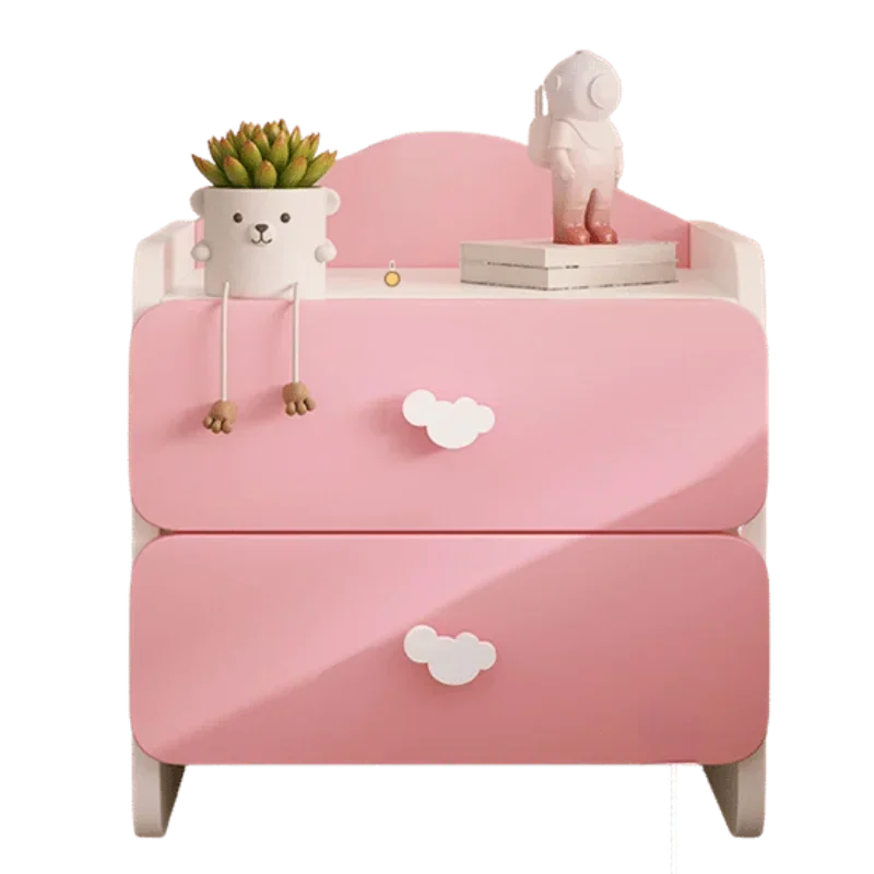 Modern Bedroom Bedside Table Nightstands Minimalist Bedside Table Nightstands Storage Drawers Children Furniture