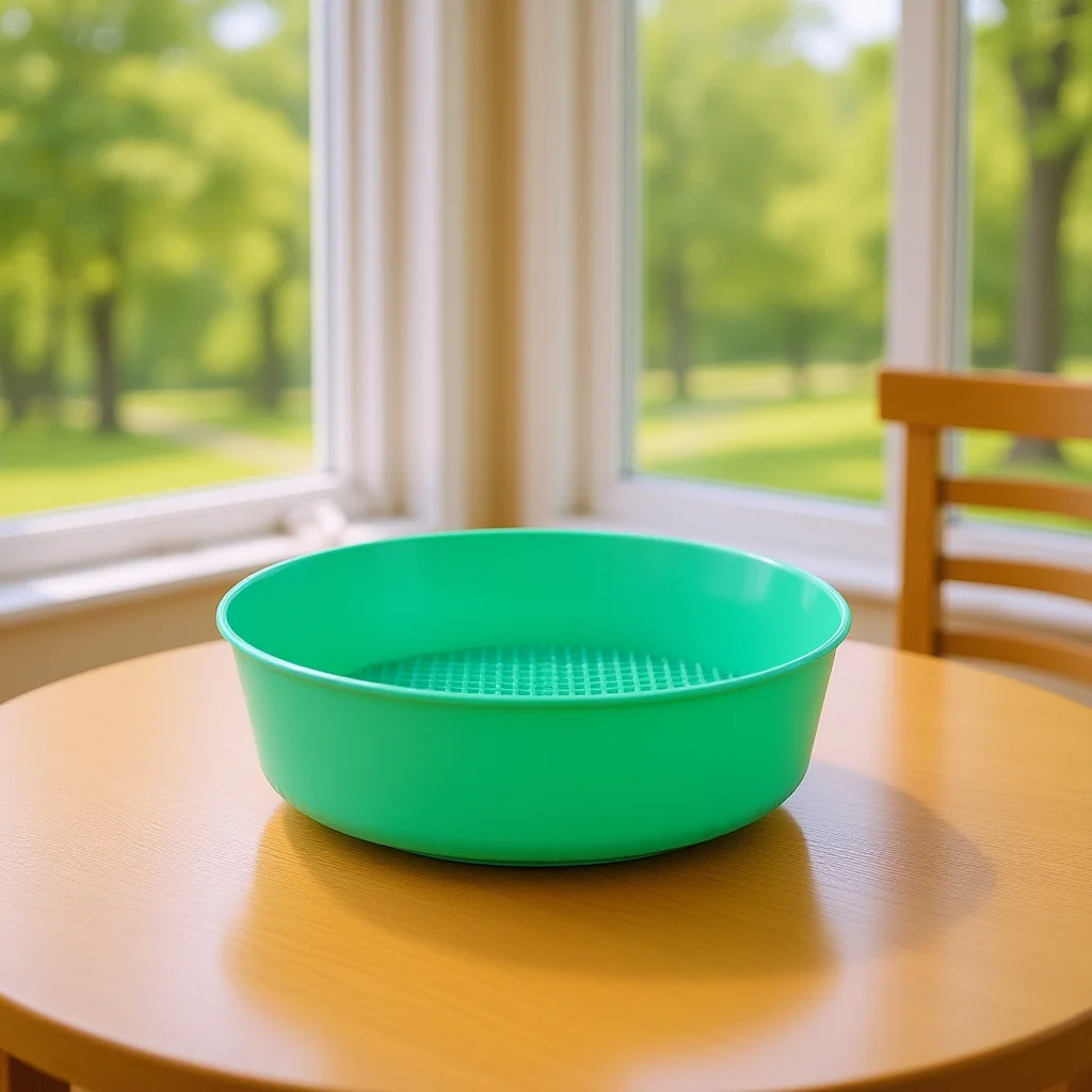 

Garden Sieve Plastic Riddle For Compost Soil Stone Mesh Filtering Lightweight Panning Gravel Sand Gold Mini Garden