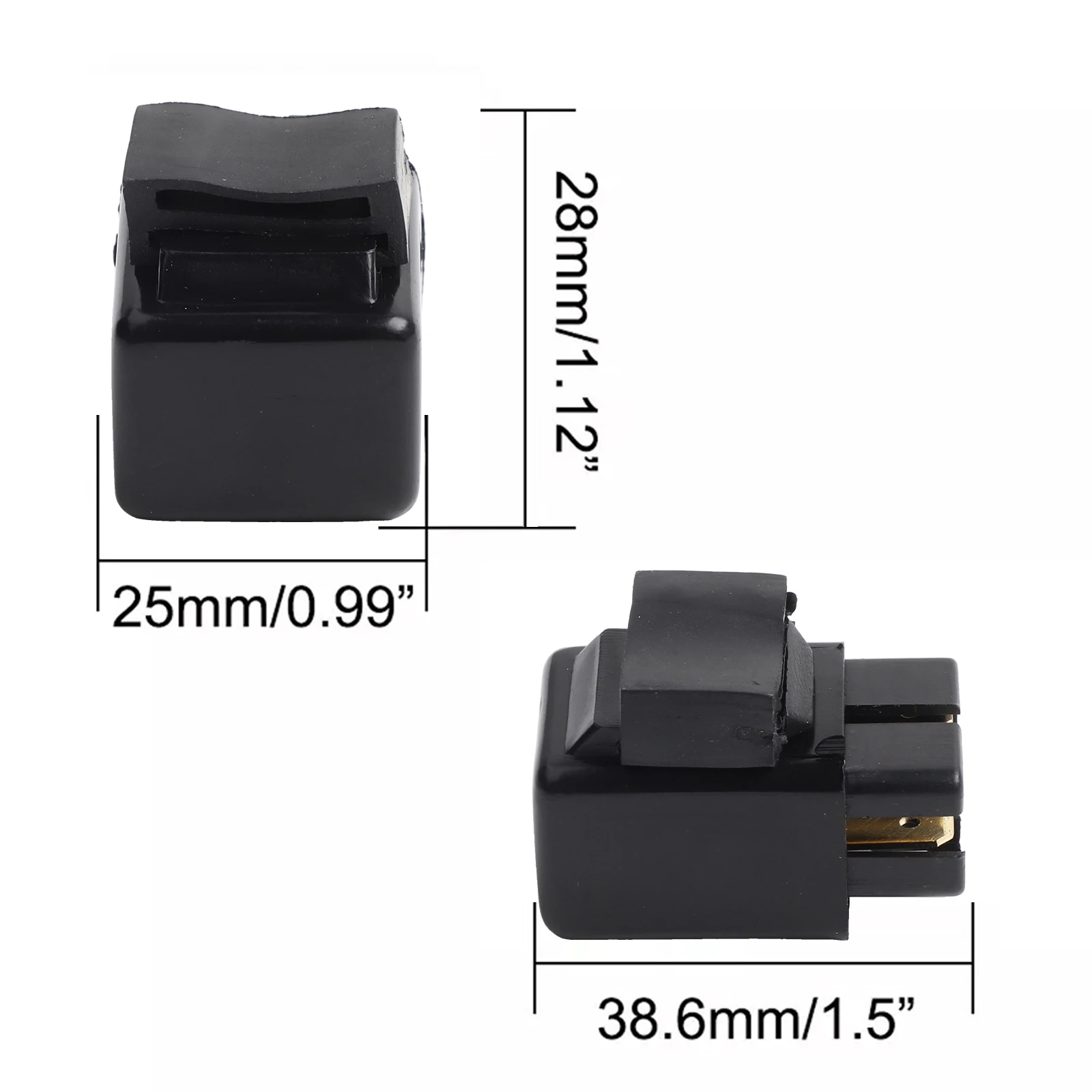 Black Motorcycle Relay Versatile Compatibility Easy Installation Efficient Performance OEM Numbers Motorcycle Maintenance