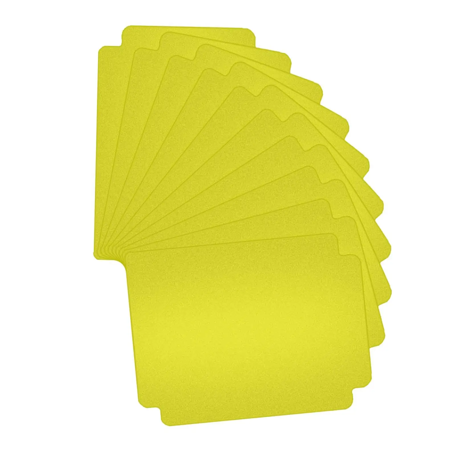 10x divisores de tarjetas comerciales páginas de clasificación de tarjetas separador de tarjetas de juego estándar para juegos de cartas y tarjetas deportivas 3,66 ''x 2,68''