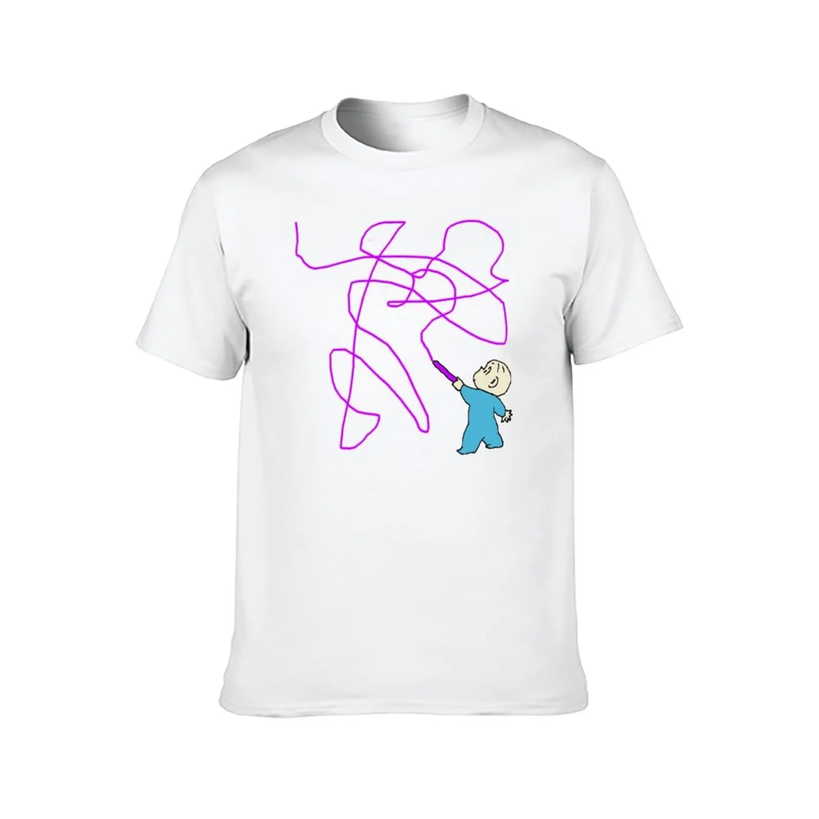 Harold and the purple crayon T-Shirt man t shirts for men casual t shirts designer T-Shirt