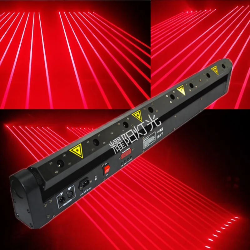 Eye laser  Stage Bar laser, voice-activated laser  Night club KTV eight-eye beam shaking head Bouncing