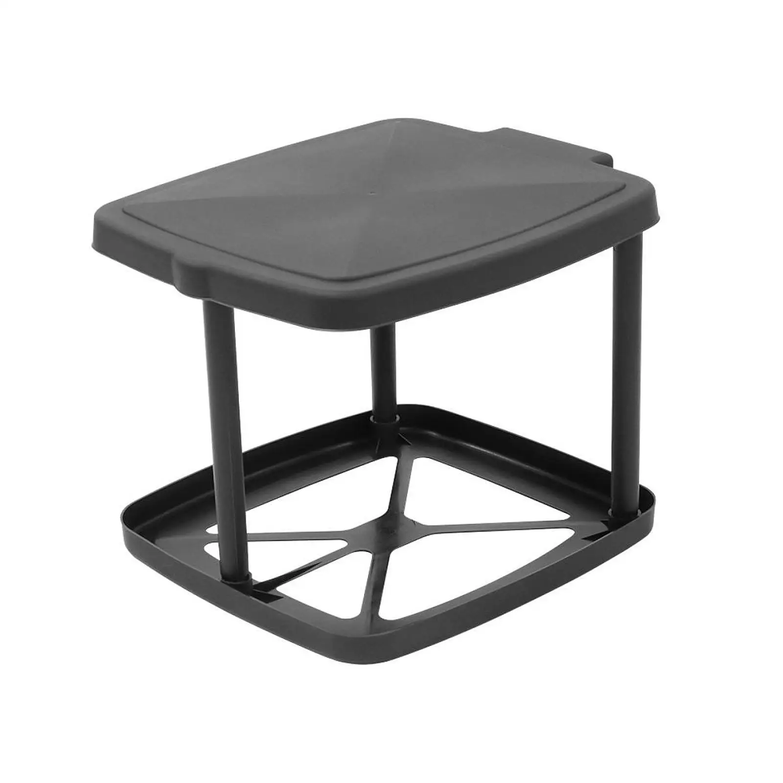 Trash Bag Holder Easy Storage Supplies Accessories Decor Clamshell Modern Organizer for Indoor Kitchen Leaves Camping Yard