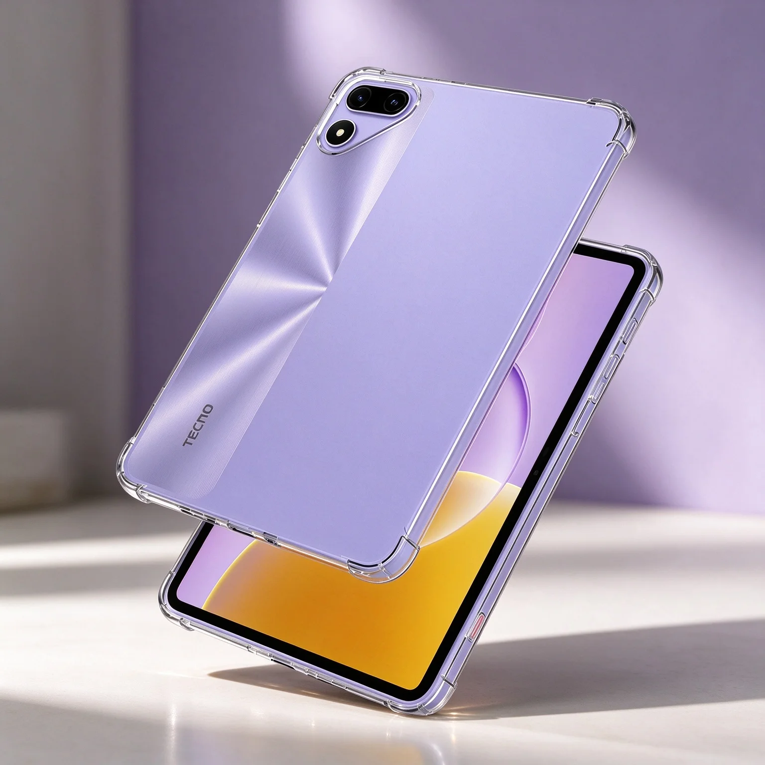 For Tecno Megapad SE 2 9.7 inch Tablet Case Clear Soft TPU Airbag Shockproof Case