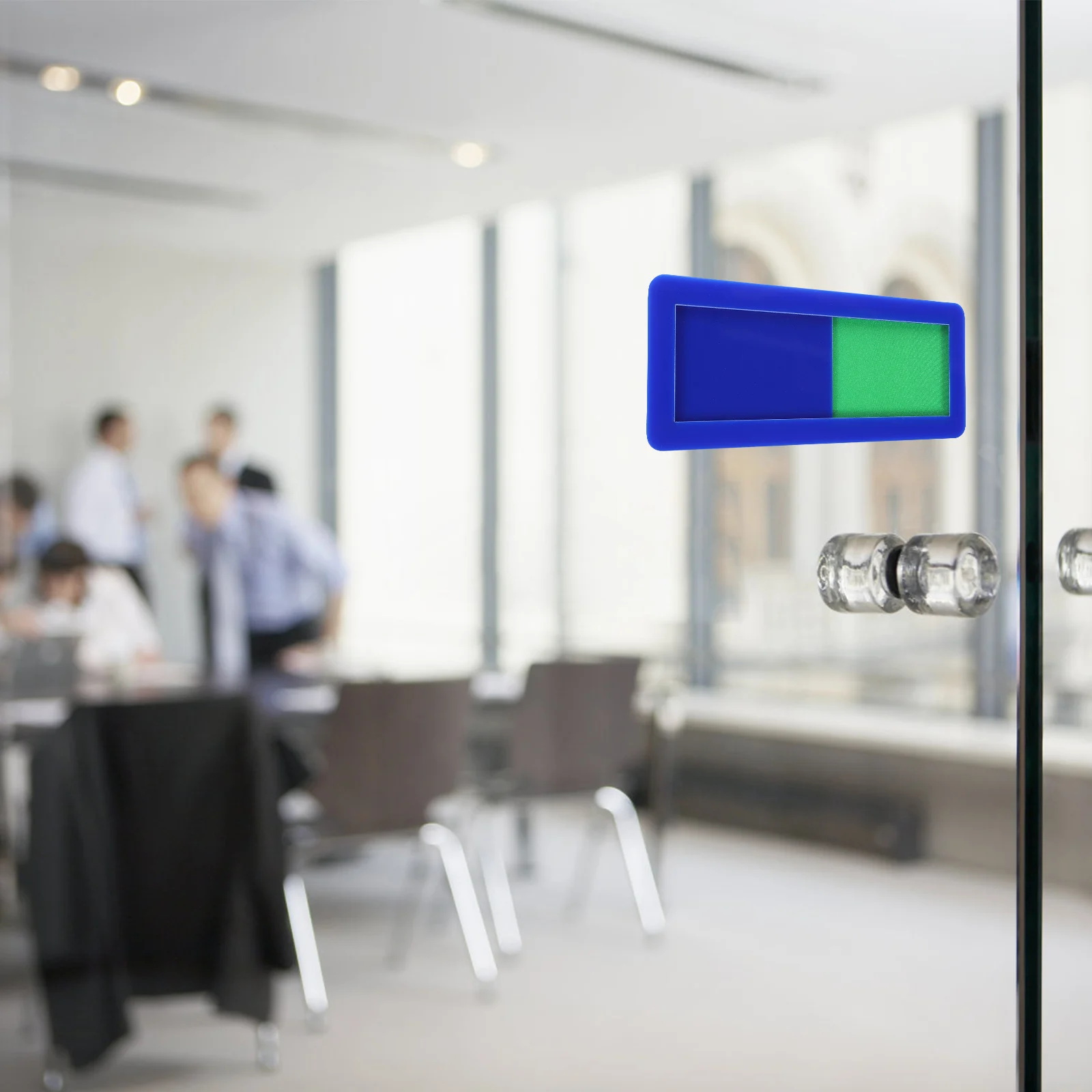 

Status Switch Sign Clear Meeting Door for Office Acrylic Occupied