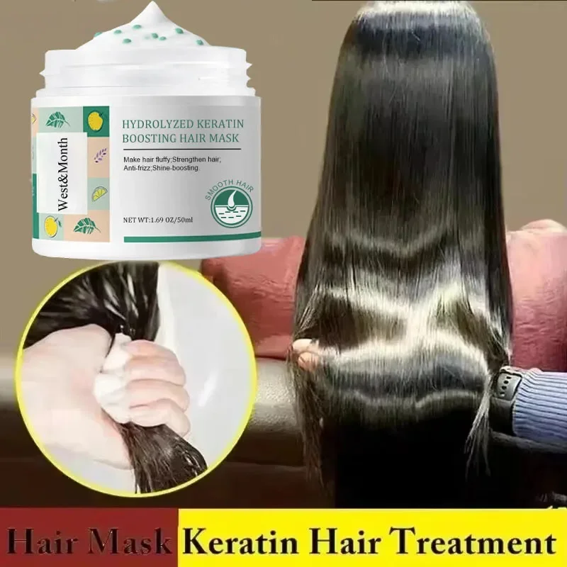 

Magical Keratin Hair Mask 5 Seconds Repair Damaged Frizzy Hair Soft Smooth Shiny Nutrition Deep Moisturize Nourishing Hair Care