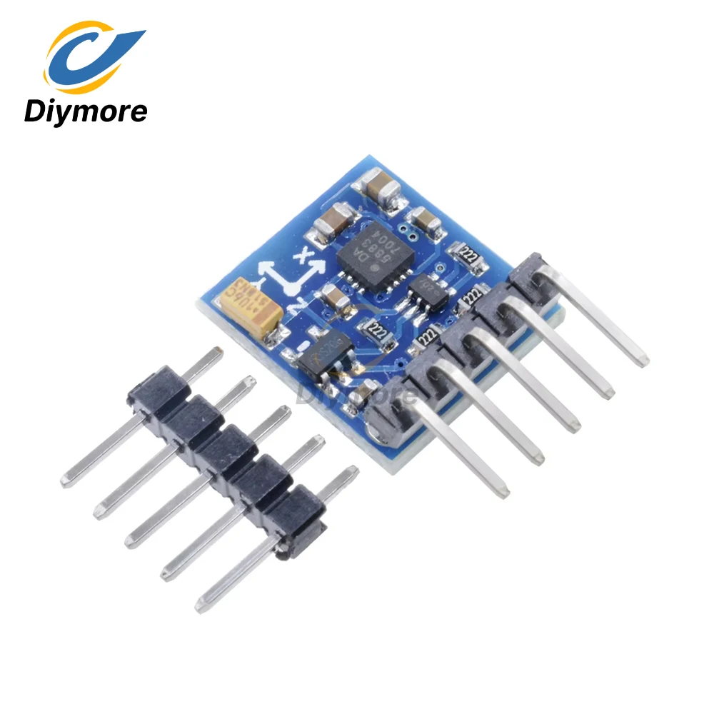 GY-271 GY271 QMC5883L Three 3 Triple Axis Magnetic Field Compass Magnetometer Sensor 3V-5V Module For Arduino IIC Board