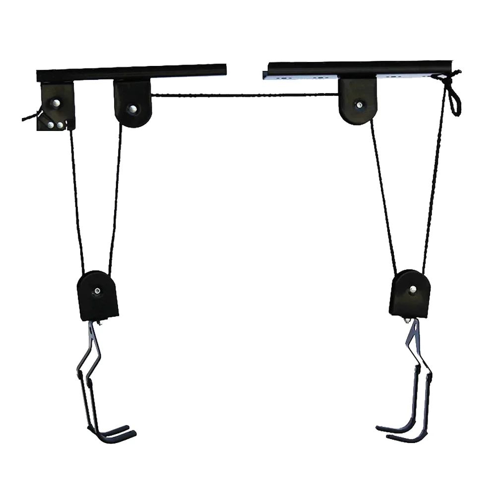 

Mountain Bike Storage Hooks Stands Heavy Duty Bike Hangers up to 25KG (Black) bike wall hook bike wall storage rack