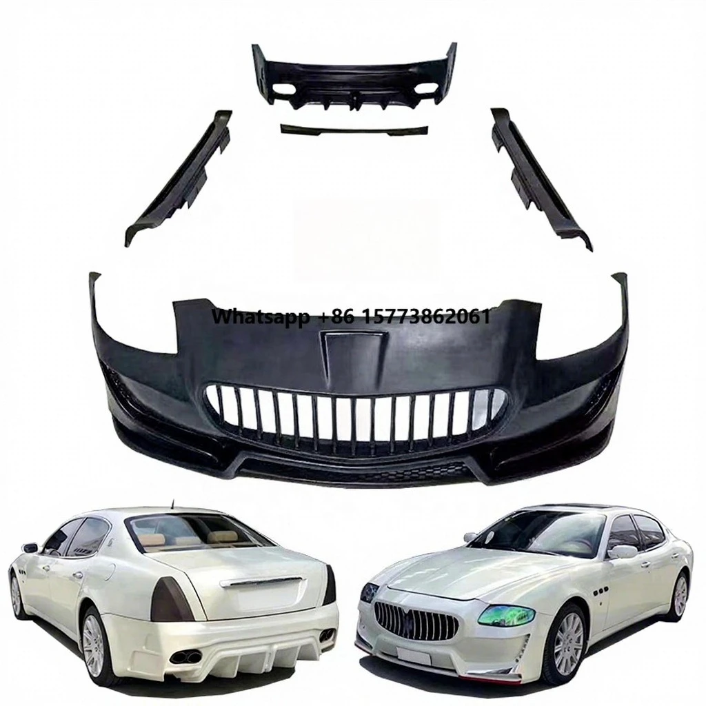 

YICKU New High Quality FRP Quattroporte 2013-2022 Auto Upgrade FD Style Body Kit Front/Rear Bumpers Side Skirts Spoiler Exhaust
