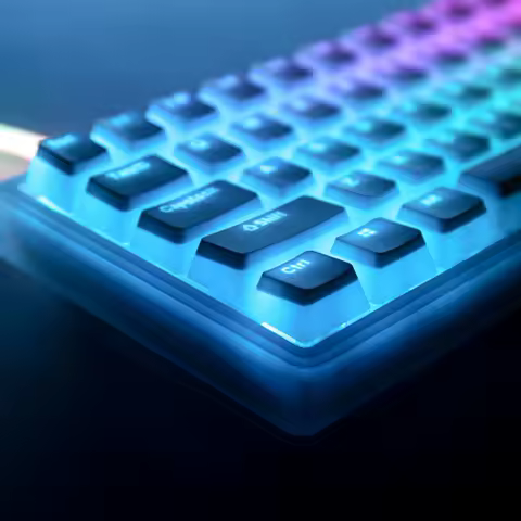 108 Keys Pudding Keycaps OEM Profile Double Shot PBT Keycap For Cherry MX Switch Mechanical Gaming Keyboard RGB backlit Custom