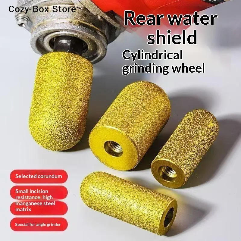 [ZY]Circular Diamond Grinding Head Rear Water Blocking Arc Polishing Stone Ceramic Tile Cast Iron Glass Countertops Care Tool