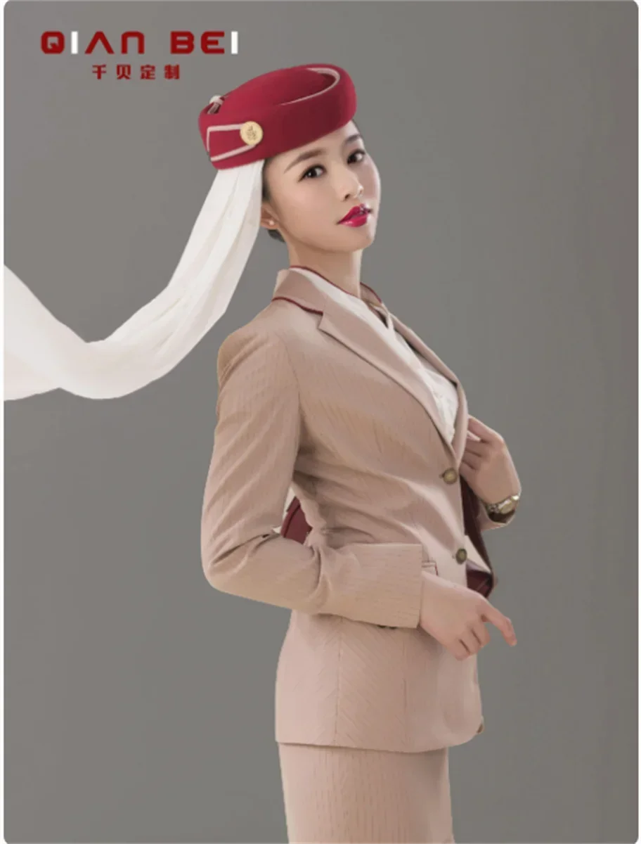 Flight attendant uniform professional suit