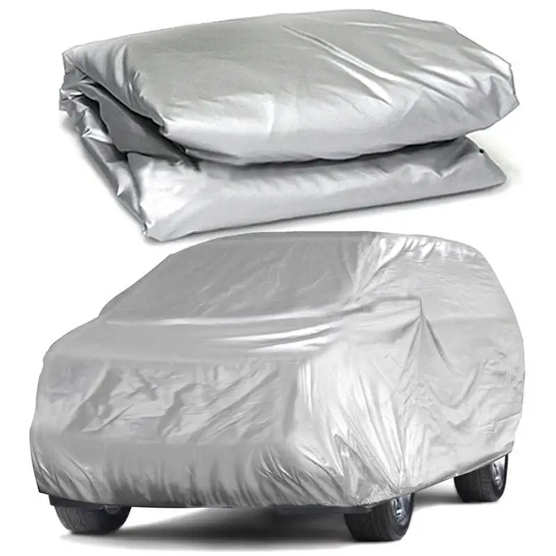 

Full Car Cover Waterproof Universal Fit PEVA Exterior Protection Dustproof Sunshade for Cars Trucks SUV Outdoor