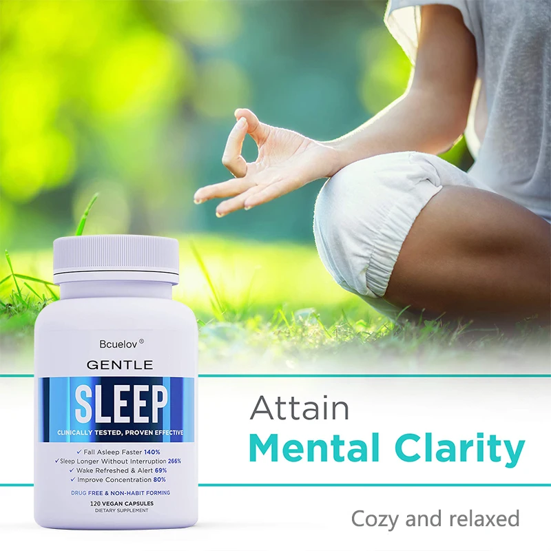 Bcuelov Falls Asleep Fast Without Disturbance Provides Natural Sleep Support Prolongs Sleep Relieves Stress