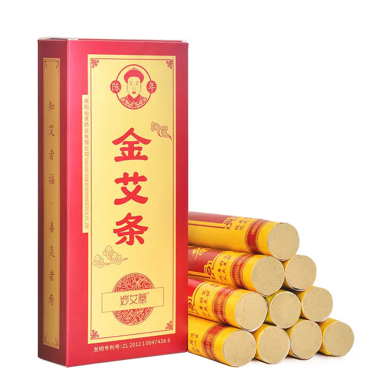 Rouleaux de Moxa Traditionnels Chinois Sans struction ée, Bâton de Moxibustion 50:1, Chauffage aux Herbes, Énergie Corporel Chaud, Détente, Charleroi, 10 Pièces