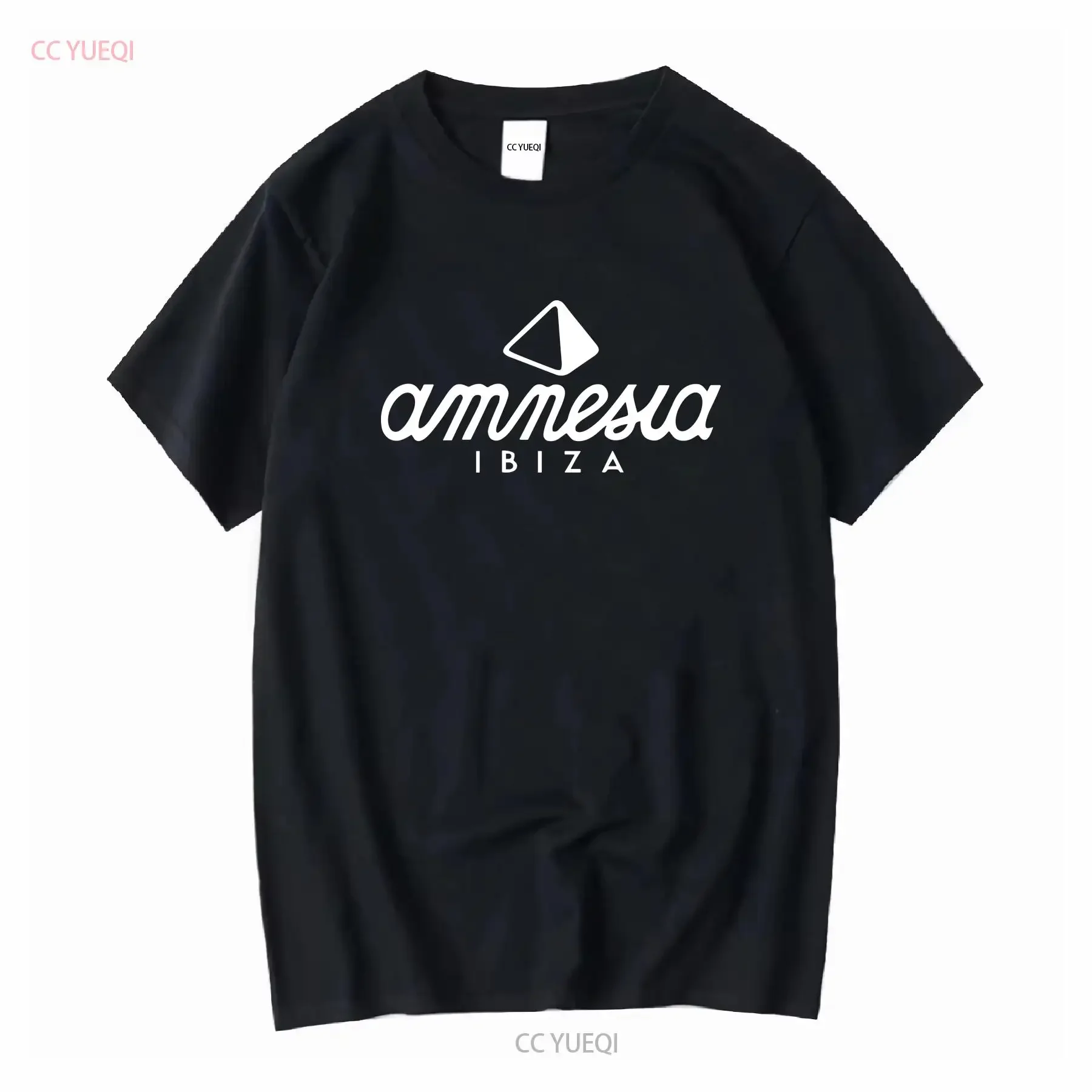 Amnesia Club Ibiza T Shirt Party Rave Dance Top Summer Spain Raver Carl Cox vintage Washed Top For Everyday Wear Slightly
