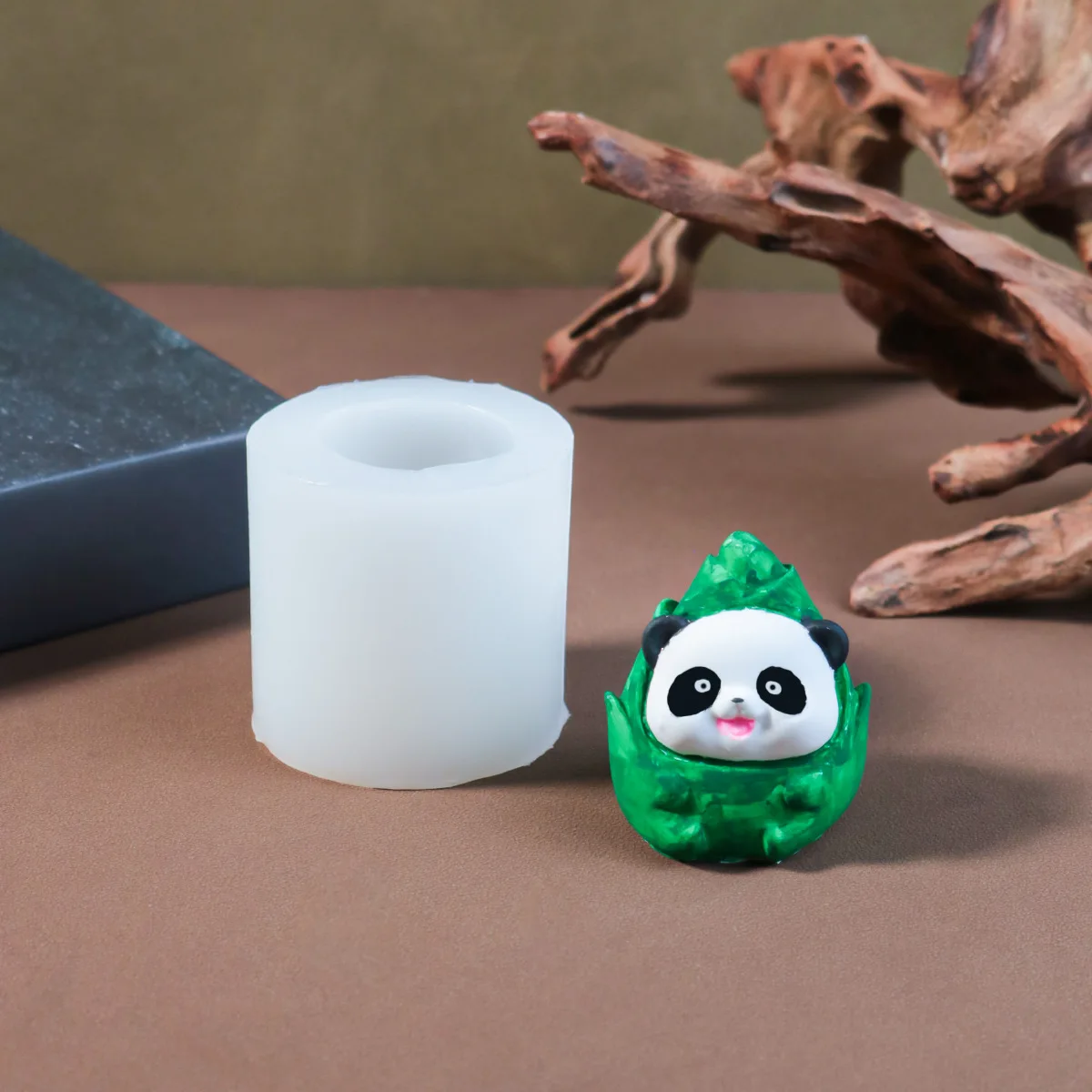 ثلاثية الأبعاد الباندا قوالب السيليكون شمعة الراتنج والروائح ديكور المنزل لوازم الحرفية راتنجات الايبوكسي قوالب شمعة صنع عدة