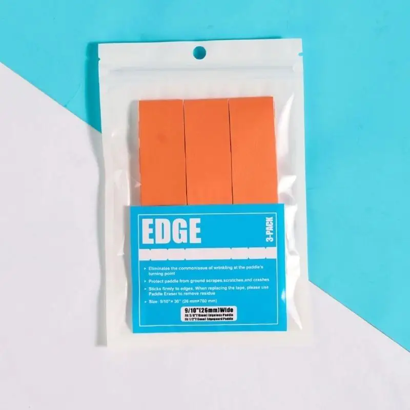

652F 3 шт. Защитная лента для лопастей Pickleballs Защитная лента для краев лопастей