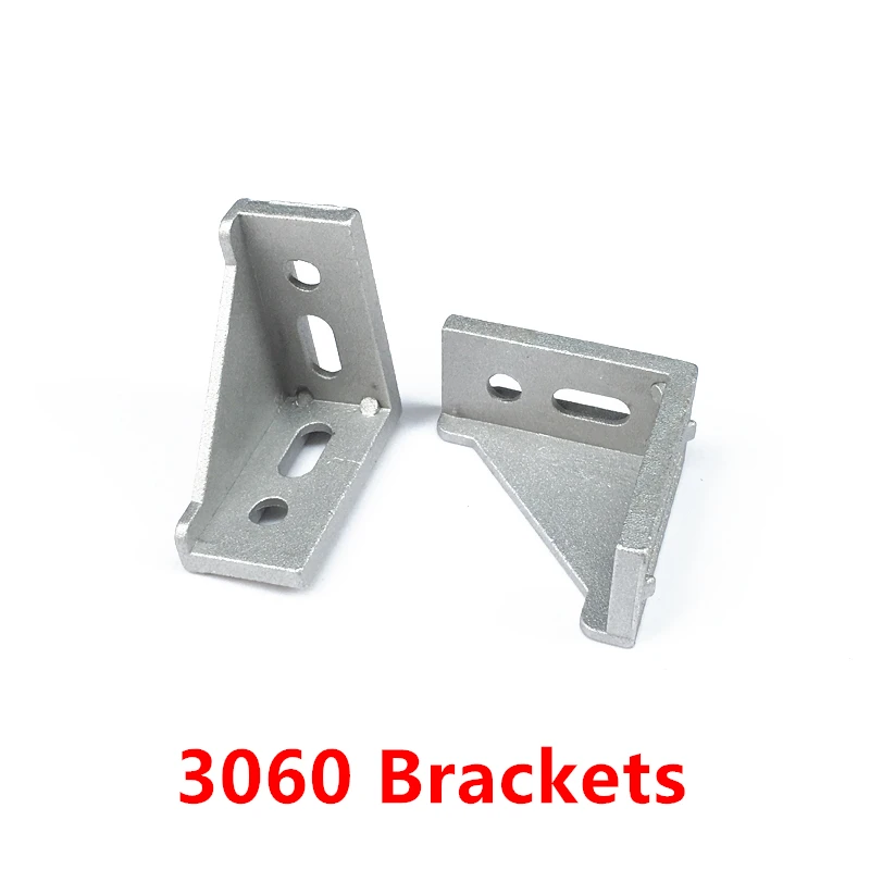 Aluminum 2020 Corner Bracket Fitting 2028 2040 3030 4040 Corner Angle Bracket for Connector Aluminum Profile CNC Router
