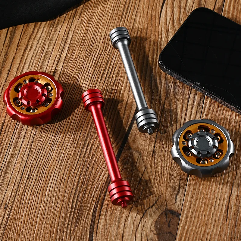 Ferris Wheel Finger Spinning Top for Stress-Relief Toys, Aluminum Alloy with Stalk, Portable High-End Gift Fingertip Spinner