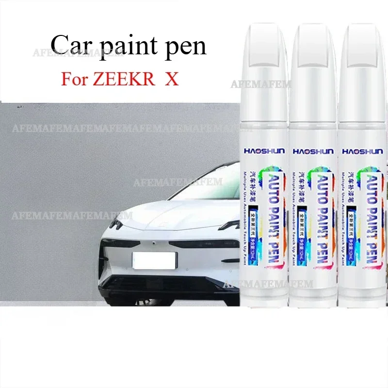 For ZEEKR  X Athens Cloud Special Berlin silver gray Original Supplies Daquan Athens cloud white For Car Scratches Car paint Pen
