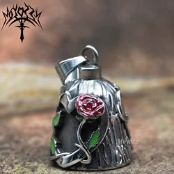 Angel Bell W/Hanger FREE Bell Hanger fits Harley Rose Motorcycle Luck Gremlin Ride keychain charm mother road Gift