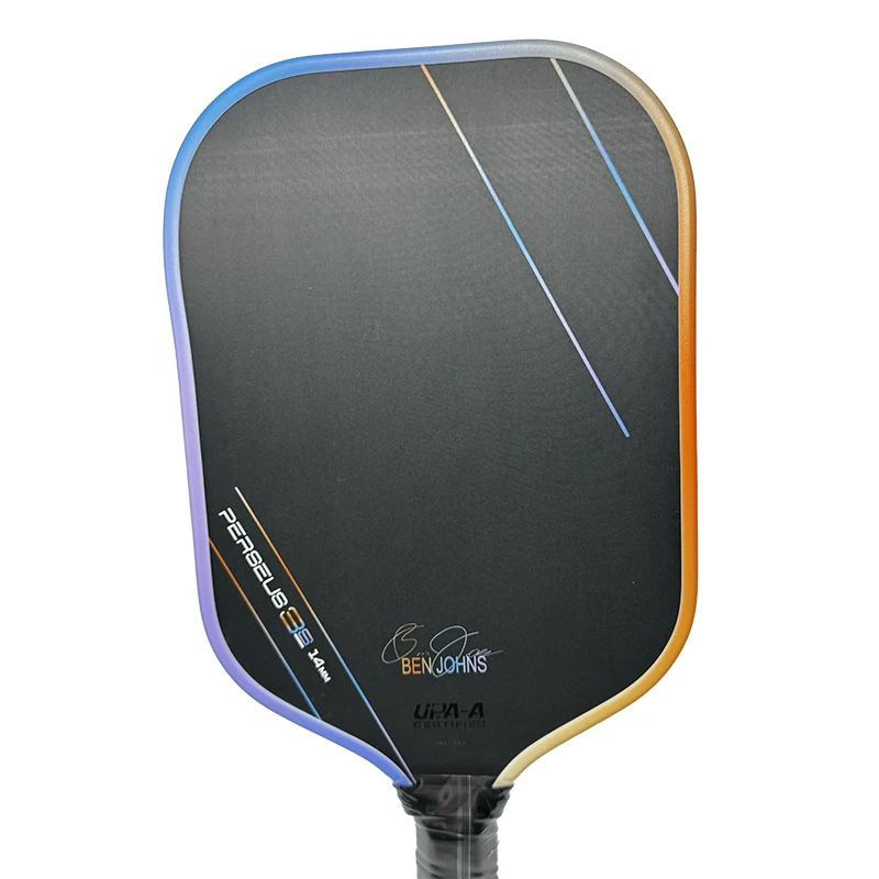 Aurora color Perseus 3S 14mm chroma GEN3 Core EVA Foam Edge High Performance Graphite T700 Carbon Fiber Pickleball Paddle