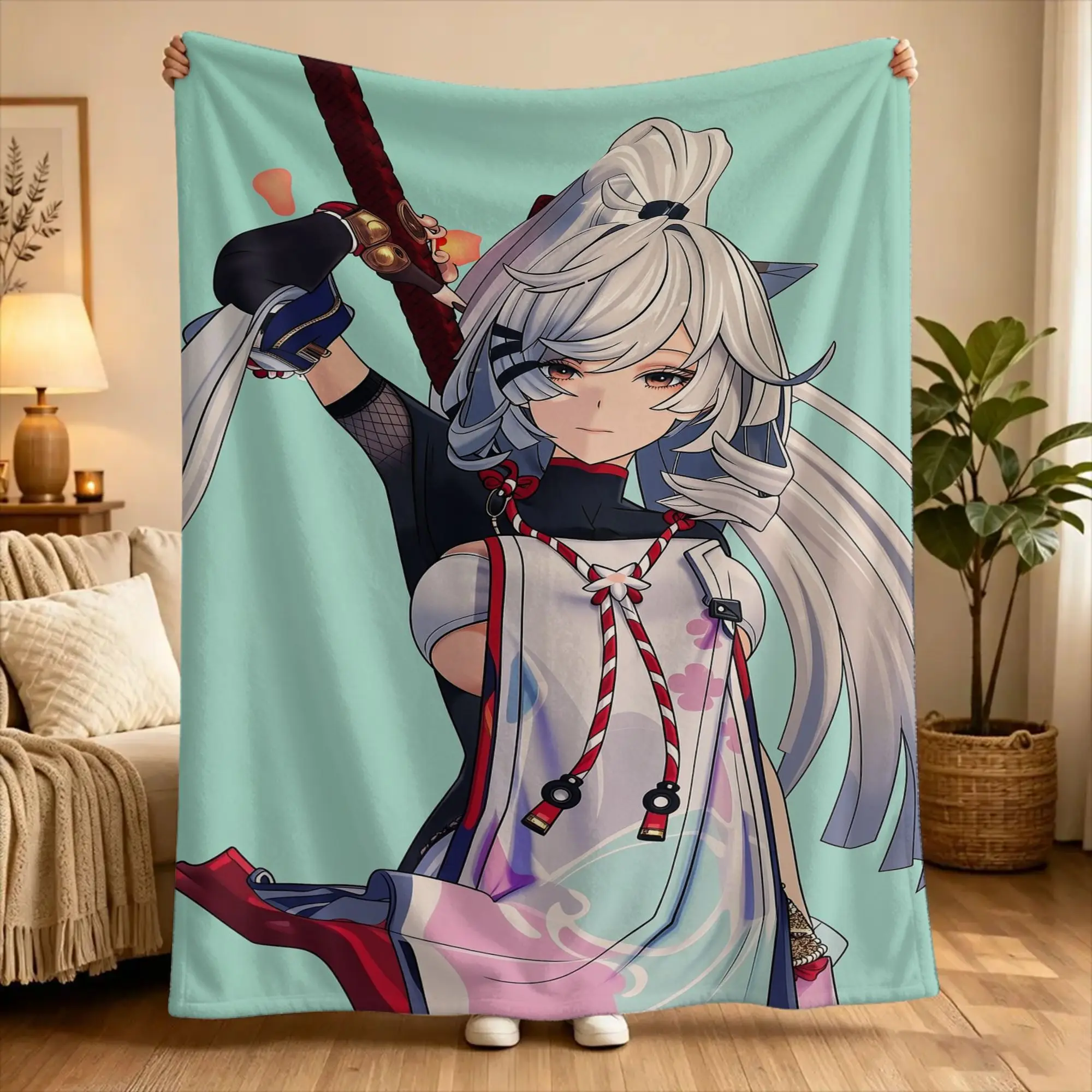 Z-Zankou Game NTE  Blanket Quality Warm Soft  Throw Blanket Winter Boy Girl Home Decor Street Trend Bedspread