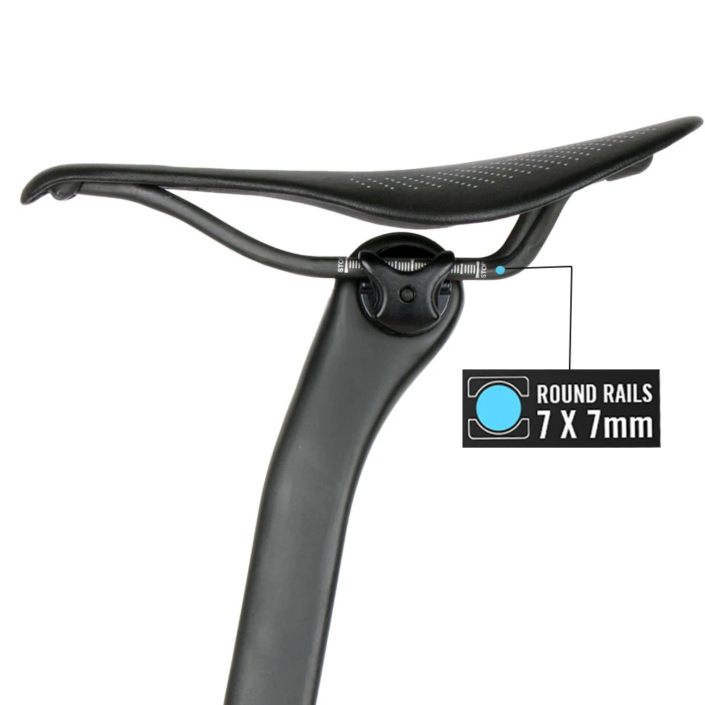 Neuer 89g EVA Carbon Fahrradsattel Komfortabler Ultraleichter MTB-Sattel 7x7mm Rennfahrrad Montage 240*143MM – Detail 9