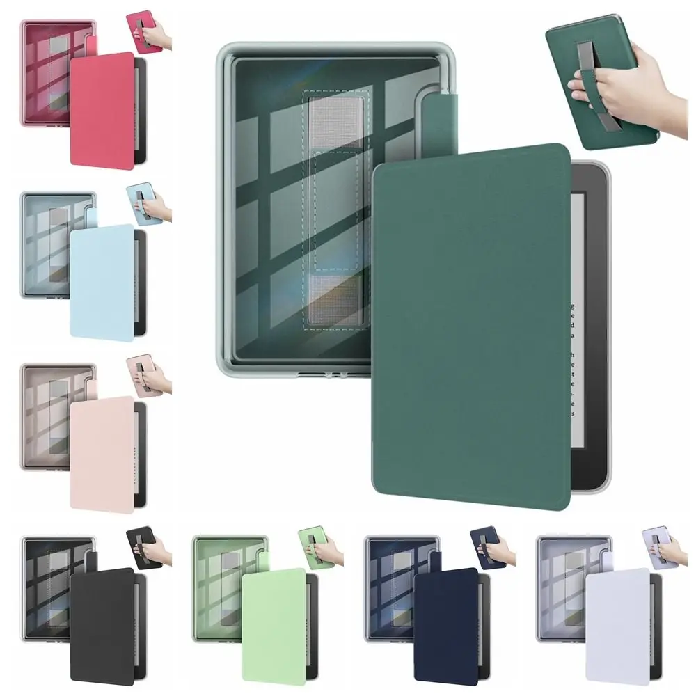 Hand Support Case Acrylic Back Shockproof Protective Shell Wear Resistant for Kindle Paperwhite 12th Gen/ Colorsoft 2024 7 inch