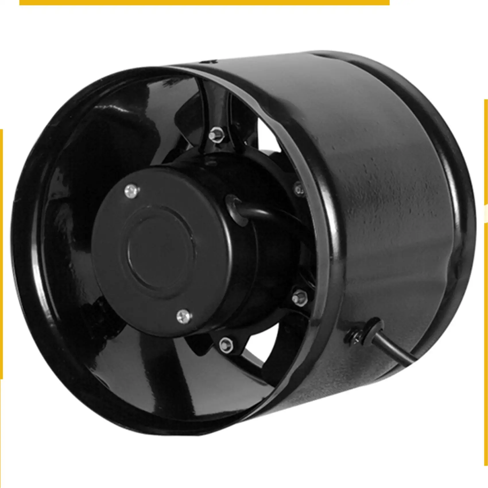 A76K 2X 6 Inch High-Speed Exhaust Fan In-Line Duct Kitchen Extractor Metal Toilet Fan Industrial Fan 220V