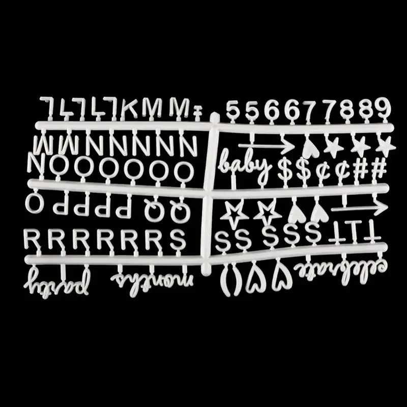 Removable Display Letter Board For Felt English Message Sign Home Numbers Kid Office Gift Characters Changeable 87HA