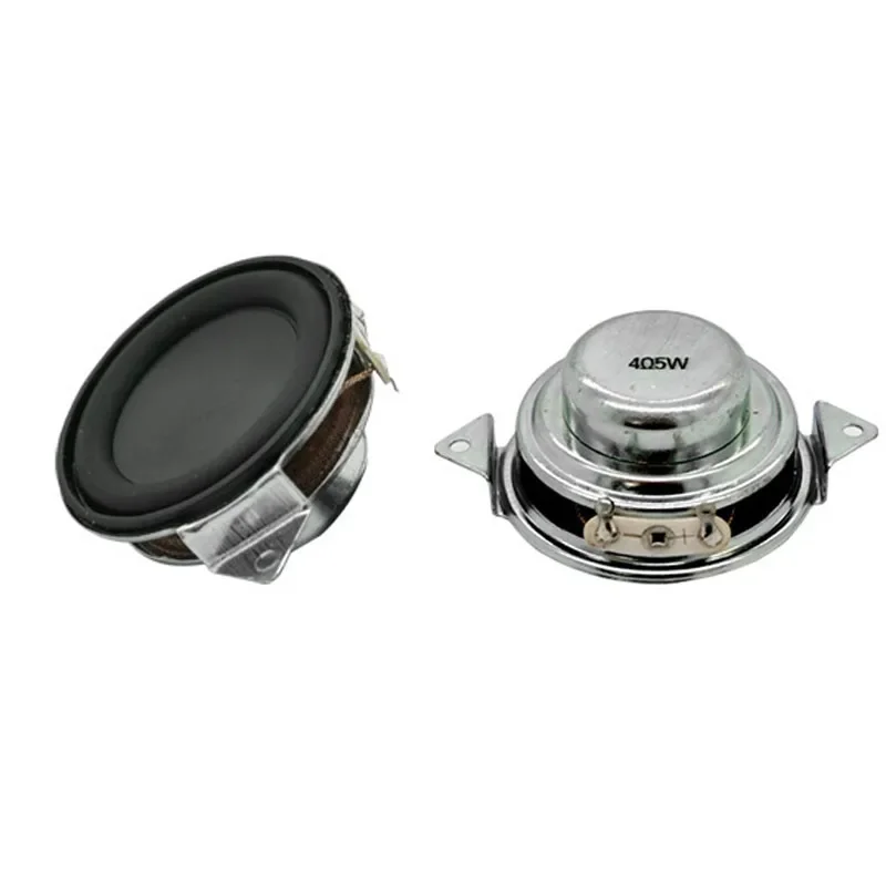 AUIN 2 szt. 1,5-calowe głośniki pełnozakresowe 4 Ohm 8W 40MM neodymowe z wewnętrznym magnesem, składane, do samodzielnego montażu, głośnik Bluetooth — zdjęcie produktu 2