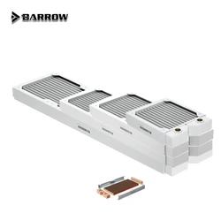 BARROW 28mm Thick Computer Radiator 240mm 360mm Heat Exchanger Radiator for CPU Water Cooling Heat Sink Matched for 12cm Fans