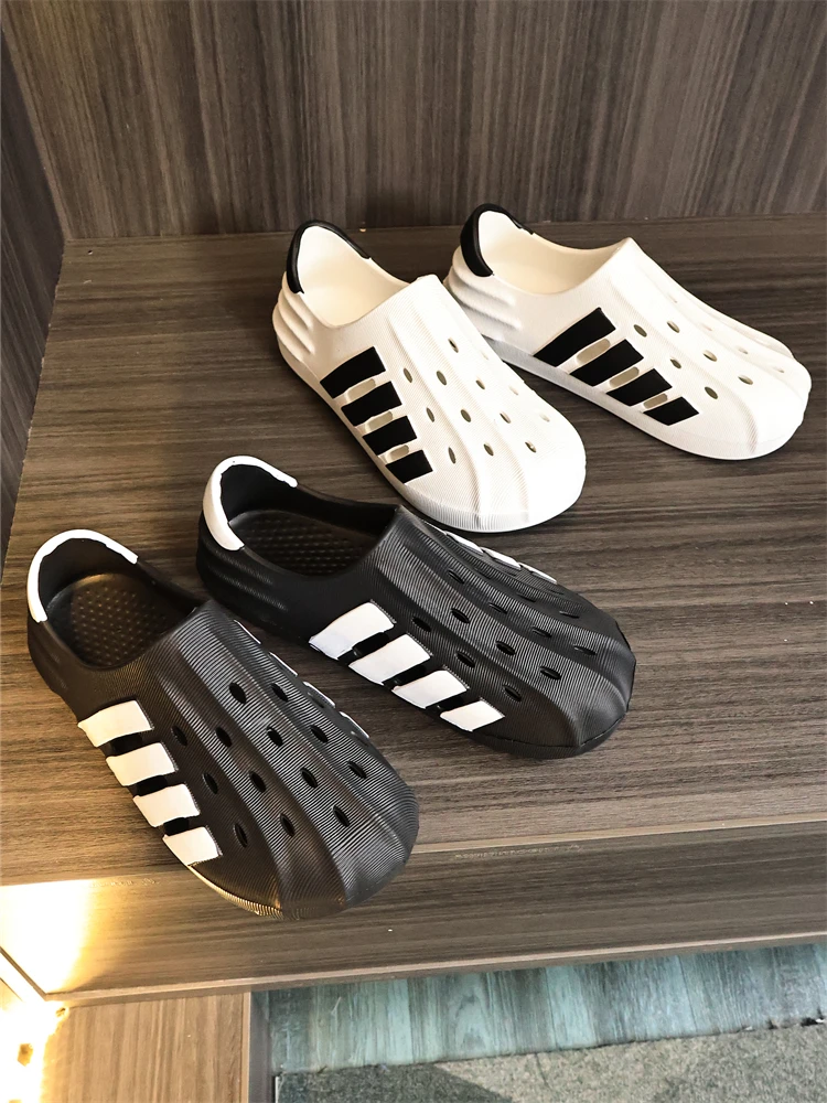 

Couple's Summer 2024 Fashion Sports Outdoor Water-resistant Anti-slip Hollow Breathable Slip-on Sandals EVA Footwear