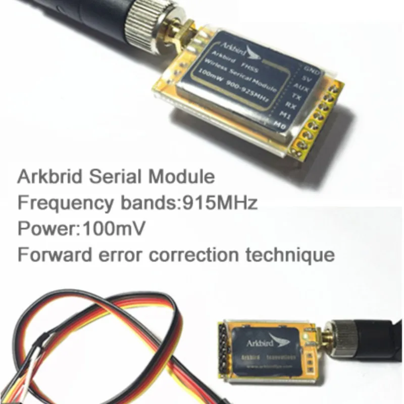 

Arkbird Ground Control System 915 Serial Module (Compat. Autopilot 2.0/2.0 Lite) for RC Drone Long Range