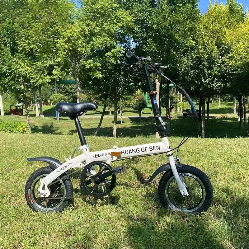 20 Inch Folding Bikes Adult Variable Speed Bike Lightweight Compact Pedal Bike Student Cycle Portable Space Saving Durable Bikes