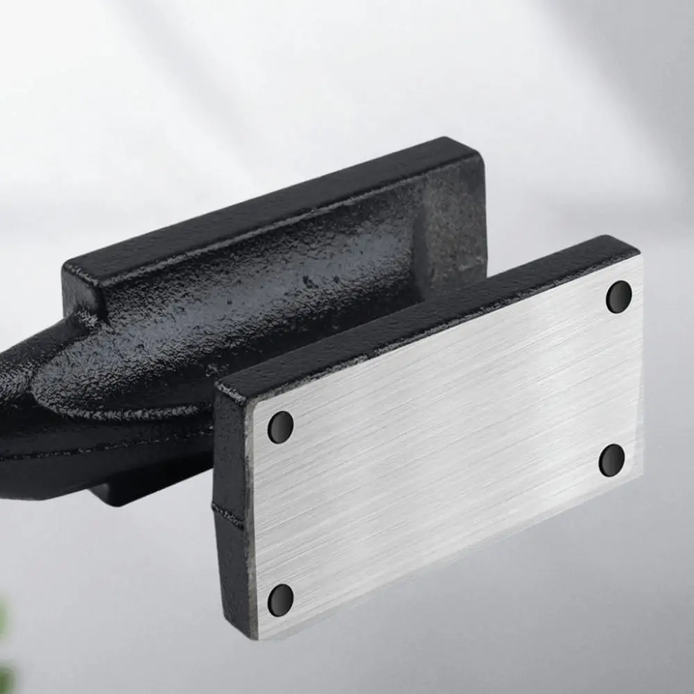 Yunque de herrero portátil, pies Extra grandes, herramienta resistente, bocina de reparación de joyería, Mini Base multifunción, placa de hierro, fabricación de joyas