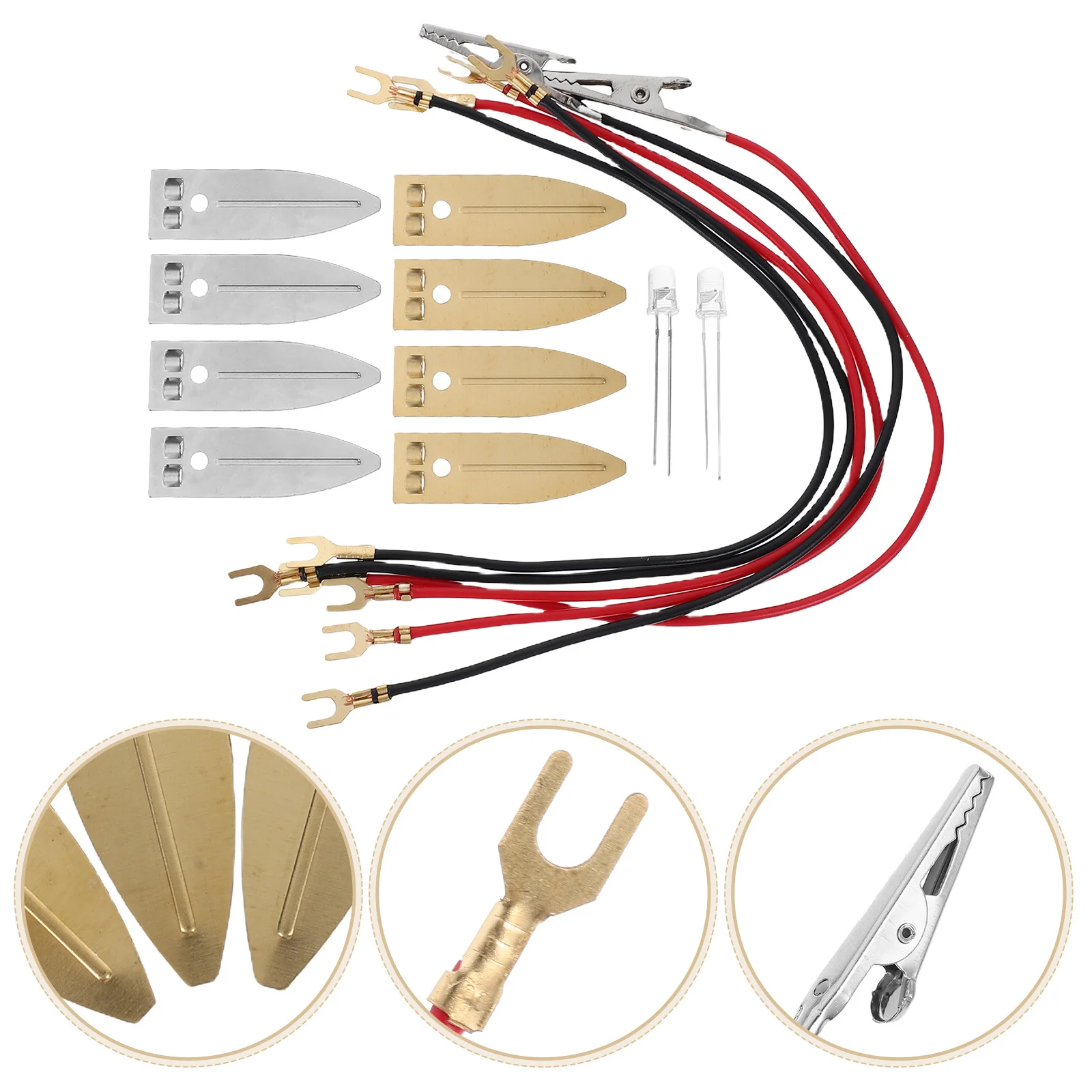 

Fruit Science Experiment Kit LED DIY Kids Home Teaching School Project Education Electricity Experiment Set Science