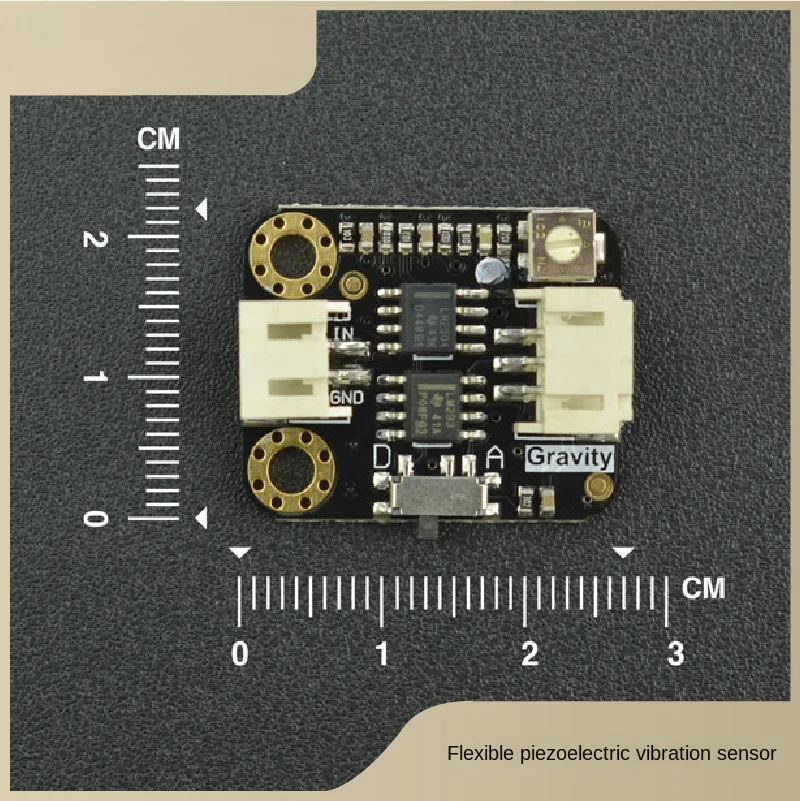 

Flexible Piezoelectric Vibration Sensor