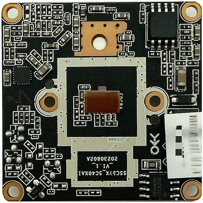 4MP MStar SSC337+SC401AI IP Camera Module Board 2560*1440 20FPS H.265 ONVIF Low illumination Radiator 38*38mm