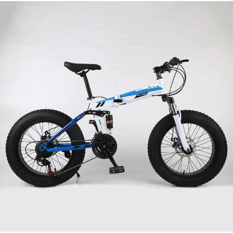 

Dual Shock Absorption Snowmobile Dual Disc Brake Soft Tail Mountain Bike 4.0 Wide Tires 26inch Bicycle With Steel Fork