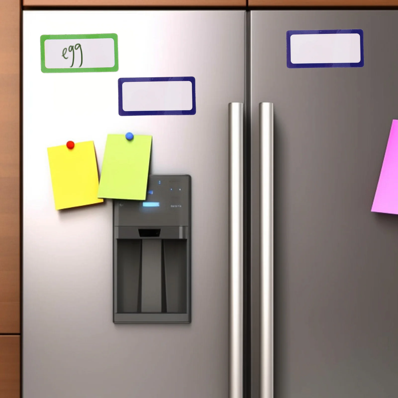 

BUTIFULSIC 1 Set Magnetic Dry Erase Labels for Classroom Refrigerator Multi Function Note Stickers Whiteboard Name Tags