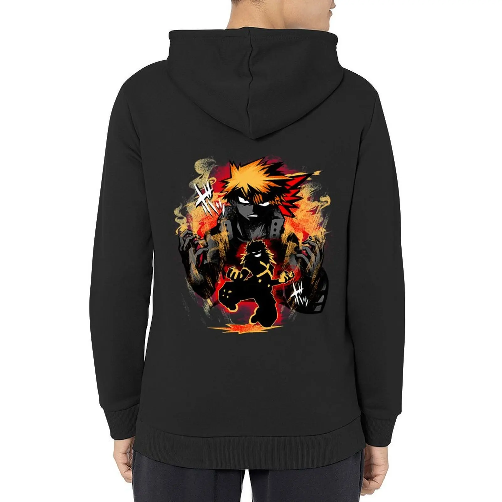 

Hero Rival Hoodie graphic t shirts men men's clothes anime clothing men's clothing mens hoodie