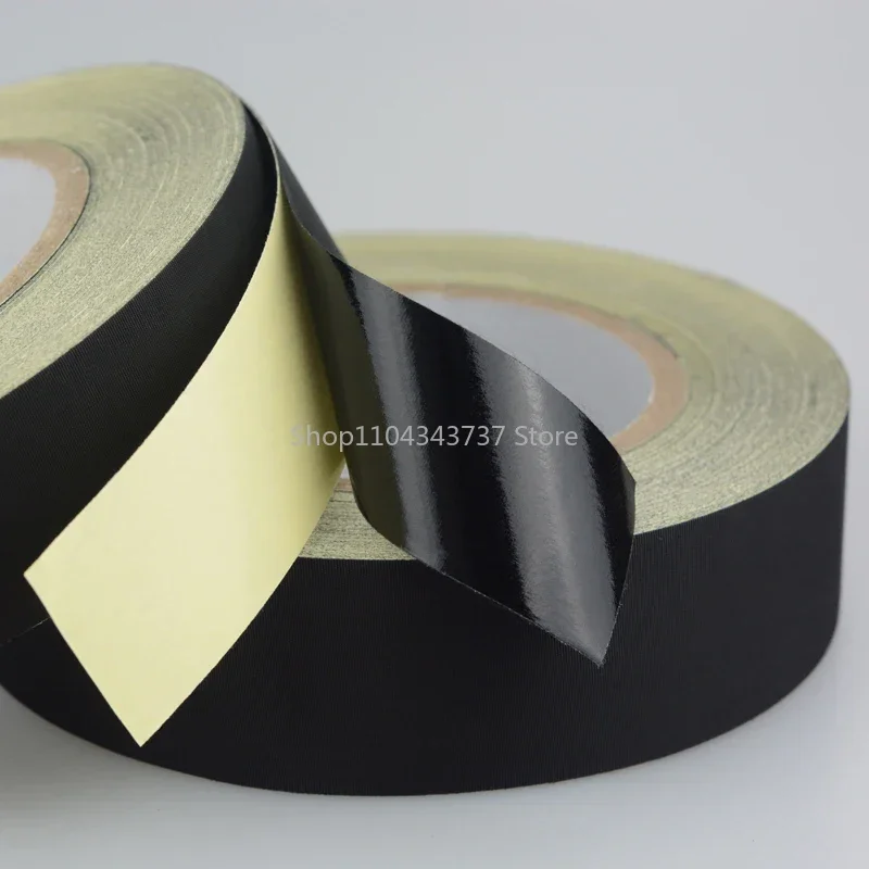 30M Black Acetate Cloth Single-sided Adhesive Tape Wire Bnding High Temperature Resistance Tape For Electric Phone LCD Repair