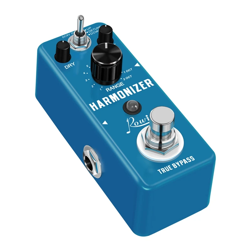 LEF-3807 Guitar Harmonizer Pedal Digital Pitch Effect Pedals Signal To Create Harmony/Pitch Shift/Detune