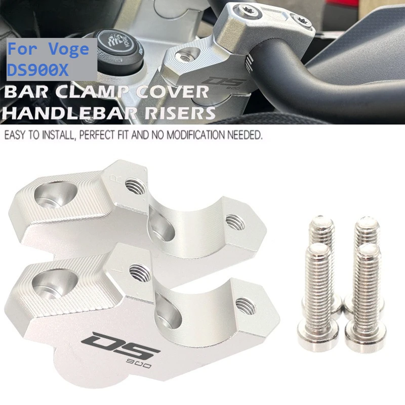 For Voge DS900X 900 DSX DSX900 Motorcycle CNC Aluminum Handlebar Riser Accessories Handle Bar Raisers Up And Backwards