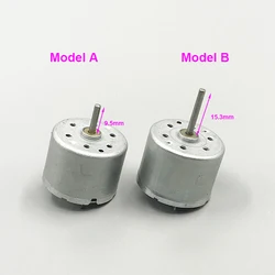 24MM RF310 Mini DC Motor 3V 3.7V 6V 9V 12V Mini Wind Turbine Solar Small Motor 4200RPM-8700RPM Silent Motor for Wind Turbines