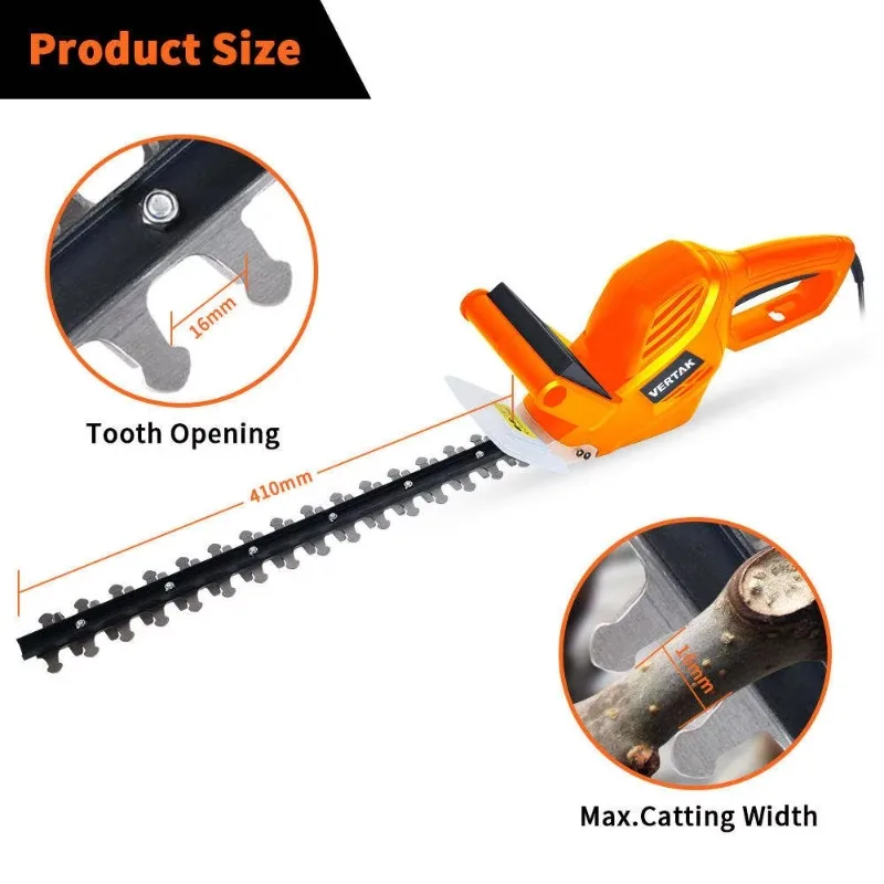 New Design High Quality 550W Weed Eater Hedge Trimmer Garden Electric Hedge Trimmer For Pruning