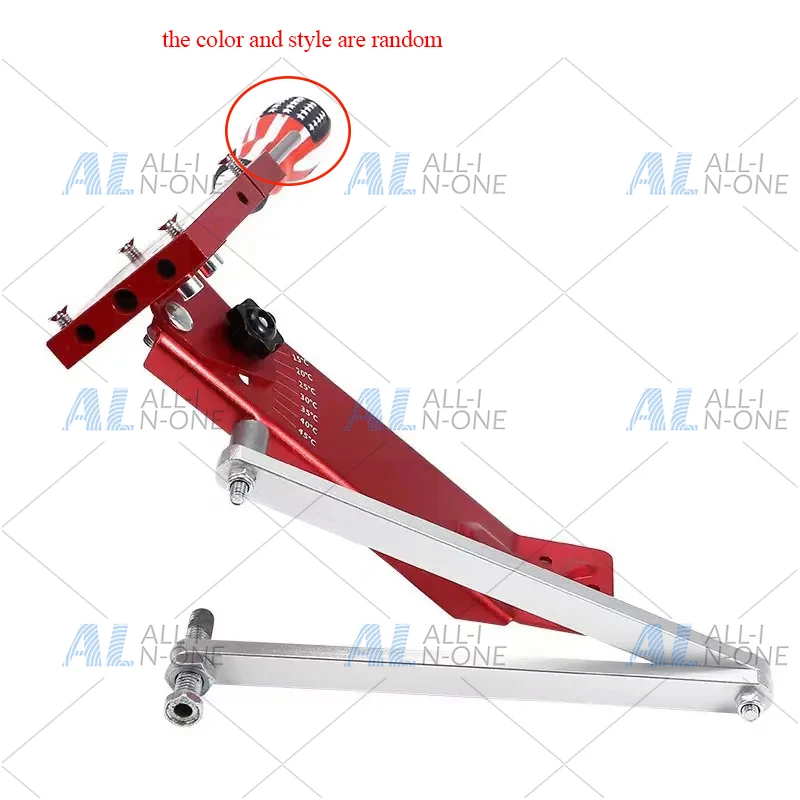 American Style Lawn Mower Blade Adjustable Angle 15-45° Sharpener Aluminum Alloy Garden Tool Polishing Hand Tool